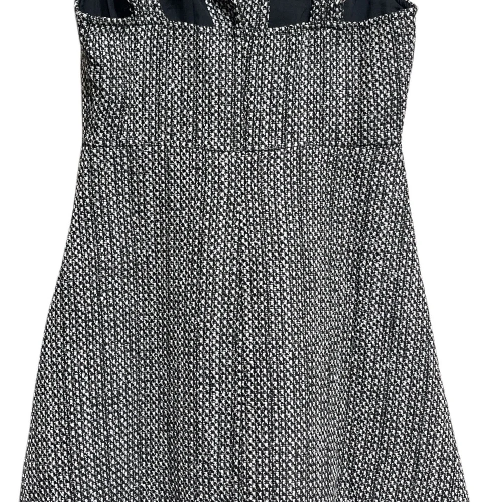 Mustard Seed Tweed Coat Blazer & Button Front Dress Set Black Ivory Small NWT - Picture 8 of 8